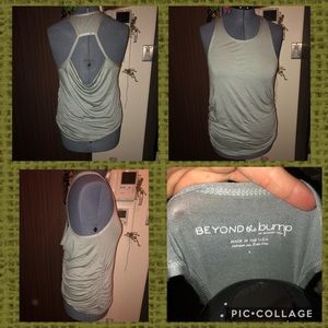 Maternity yoga activewear top